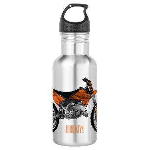 Botella De Agua Motocicleta sucia fuera de carretera / motocross p