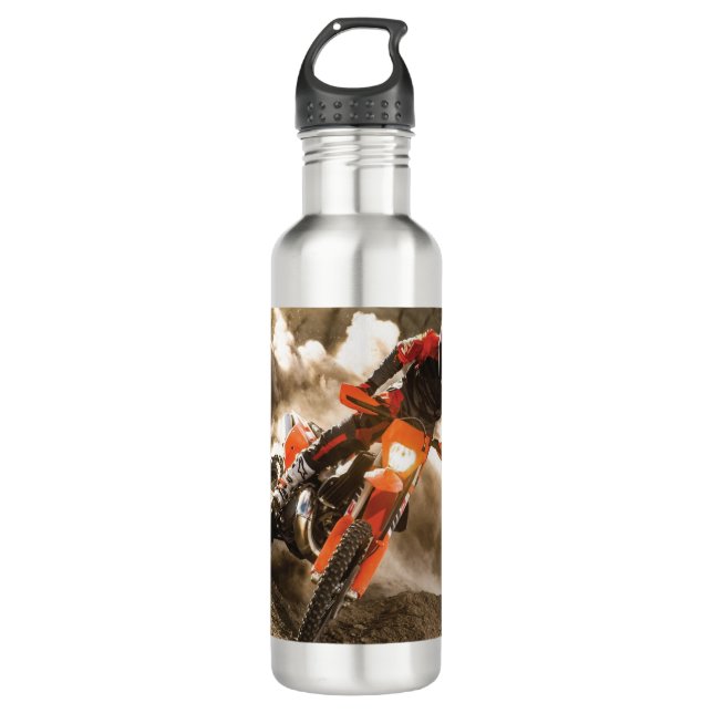 Botella De Agua Motocross Rider (Anverso)
