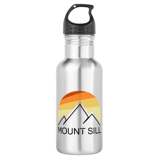 Botella De Agua Mount Sill California Retro (Anverso)