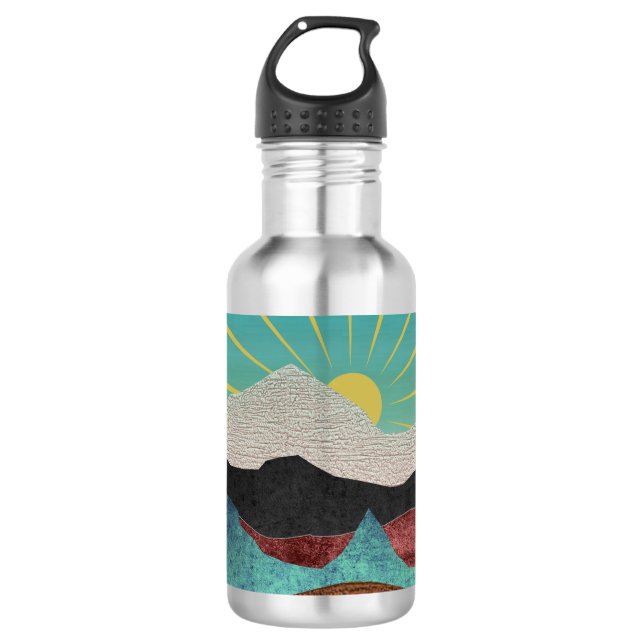 Botella De Agua Mountain Fantasy Sunrise (Anverso)
