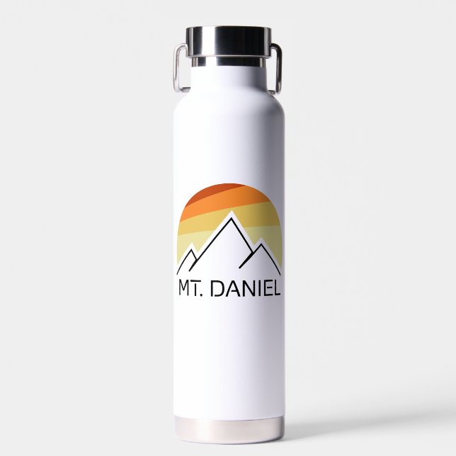 Botella De Agua Mt. Daniel Washington Retro (Delantero)