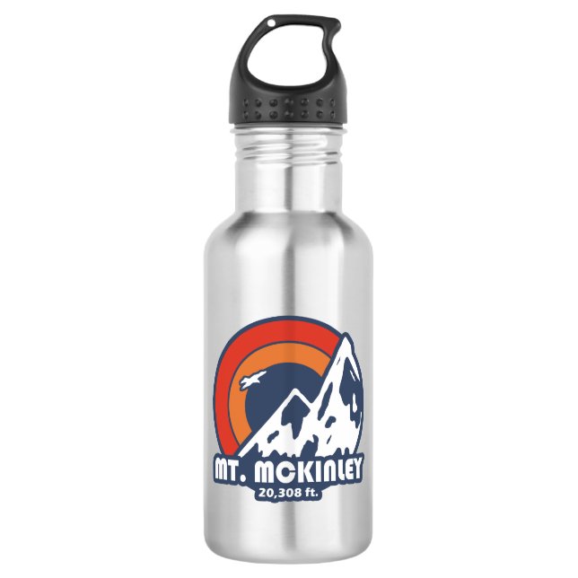 Botella De Agua Mt. McKinley Alaska Sun Eagle (Anverso)