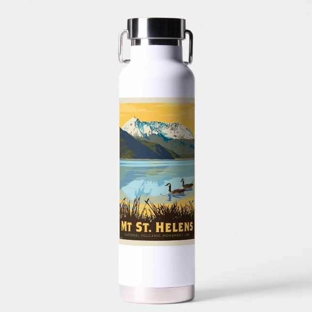 Botella De Agua Mt Santa Helens | Washington (Delantero)