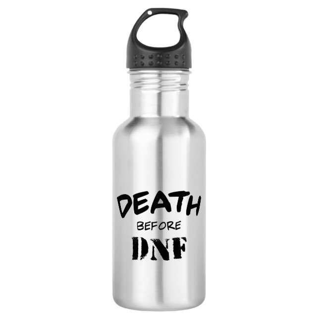 Botella De Agua Muerte antes del DNF (Anverso)