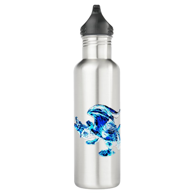 Botella De Agua Mug Dragon de la Escarcha Azul (Derecha)