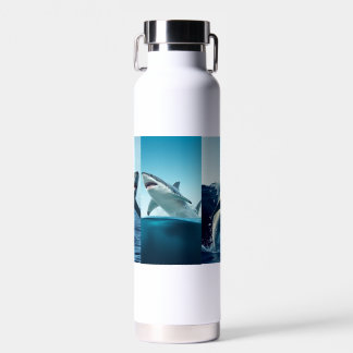 Botella De Agua Mugre de tiburón