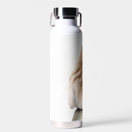 Botella De Agua Mujer Con Daisy Bouquet