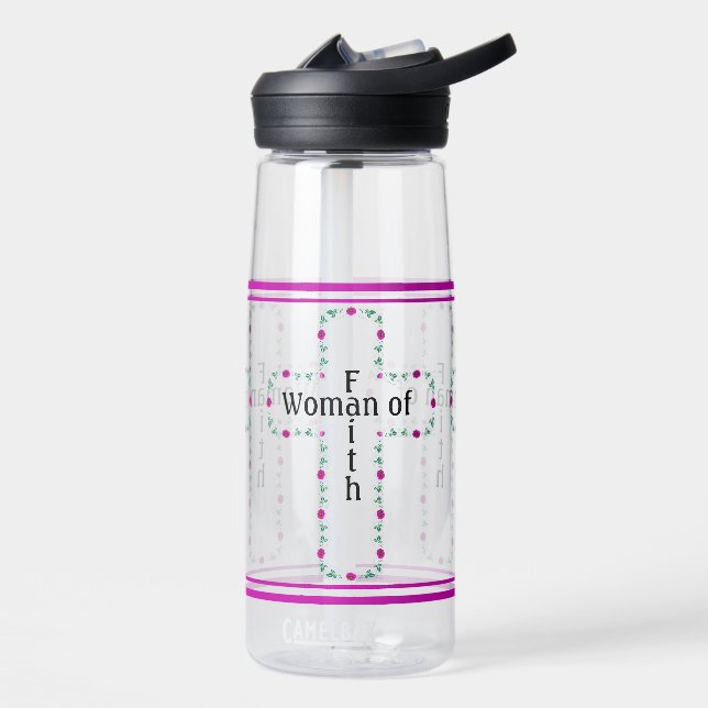 Botella De Agua Mujer de fe (Izquierdo)