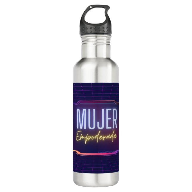 Botella De Agua mujer empoderada (Anverso)