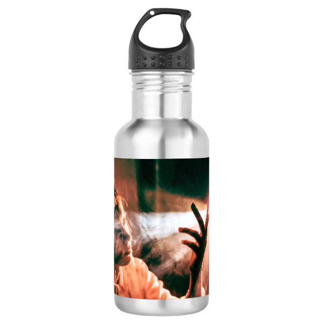 Botella De Agua Mujer en luz y humo (Anverso)