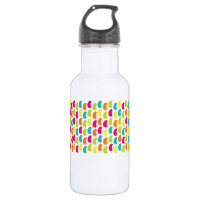 Botella de agua multicolora del riñón el | del