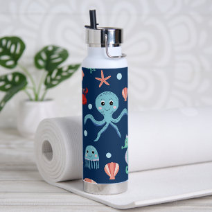 Botella De Agua Mundo Marino