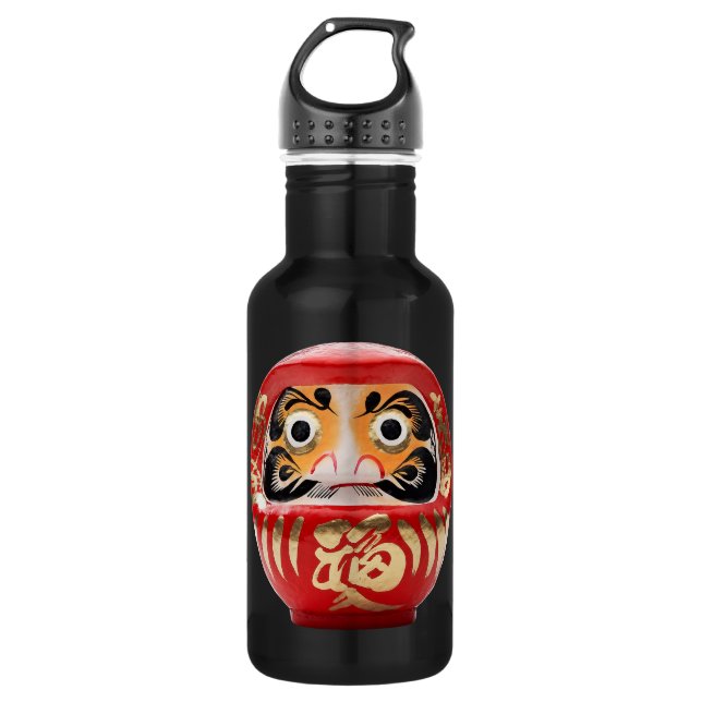 Botella De Agua muñeca Daruma (Anverso)