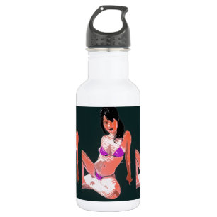Botella De Agua Muñeca viva 2