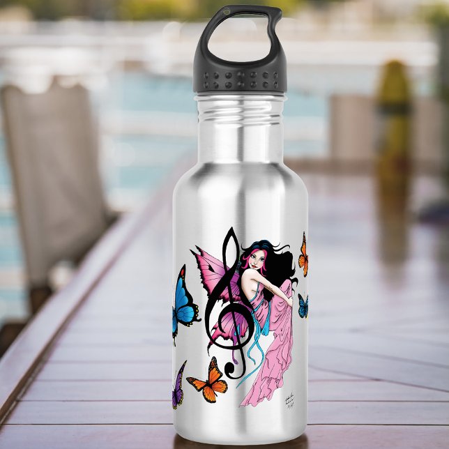 Botella De Agua Murci Note Butterflies Fairy (Subido por el creador)