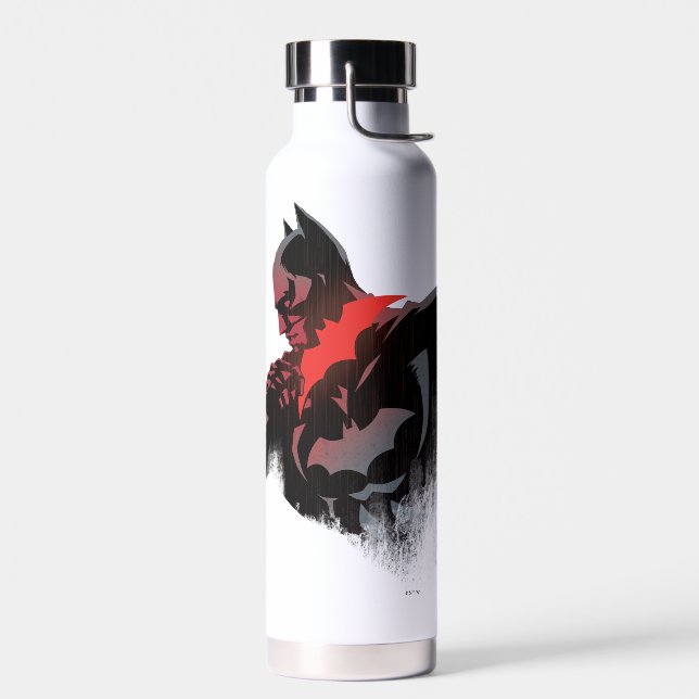 Botella De Agua Murciélago Batarang Carmesí (Izquierdo)
