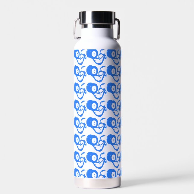 Botella De Agua Muscle Flame - Biceps Strength and Energy (Delantero)