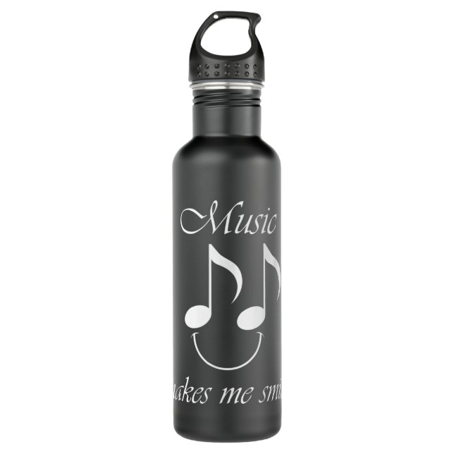 Botella De Agua Música Divertido cantante maestro de música (Anverso)
