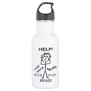 Botella De Agua Música pegada en mi cabeza