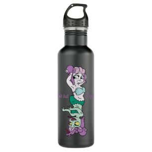 Botella De Agua Música Retro Videojuegos Cuphead Cute Regalo Gráfi
