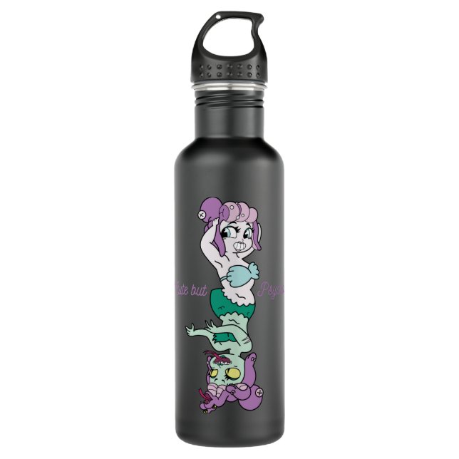 Botella De Agua Música Retro Videojuegos Cuphead Cute Regalo Gráfi (Anverso)