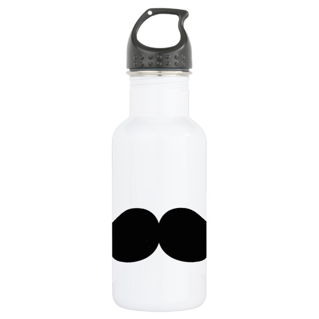 Botella De Agua Mustache (Anverso)