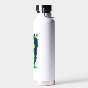 Botella De Agua Mut Monstruo � Lindo Perro de Halloween