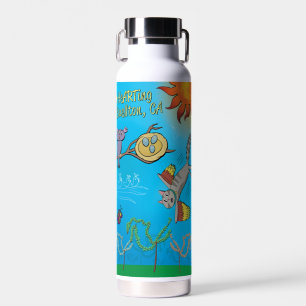 Botella de agua - Muy cerca