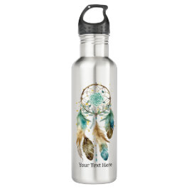 Botella De Agua Mystic Dreamcatcher Yoga espiritual metafísico