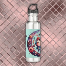 Botella De Agua Mystical Boho Magic Maroon |