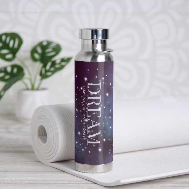 Botella De Agua Mystical Dream Dusty Violet (Yoga)