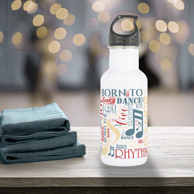 Botella De Agua Nacido en Dance Blue/Red/Gold ID277 (Subido por el creador)