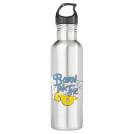 Botella De Agua Nacido en los 60, una forma divertida de mostrar t