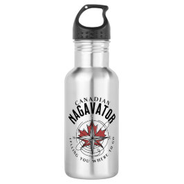 Botella De Agua Nagavator canadiense te dice dónde ir al tumbler