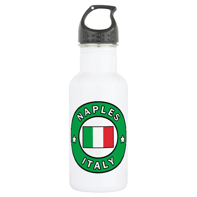Botella De Agua Nápoles Italia (Anverso)