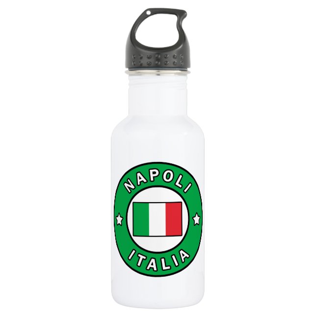 Botella De Agua Napoli Italia (Anverso)