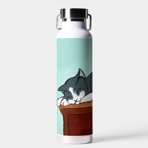 Botella De Agua Napping Kitty