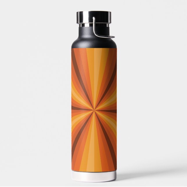 Botella De Agua Naranja de ilusión óptica (Izquierdo)