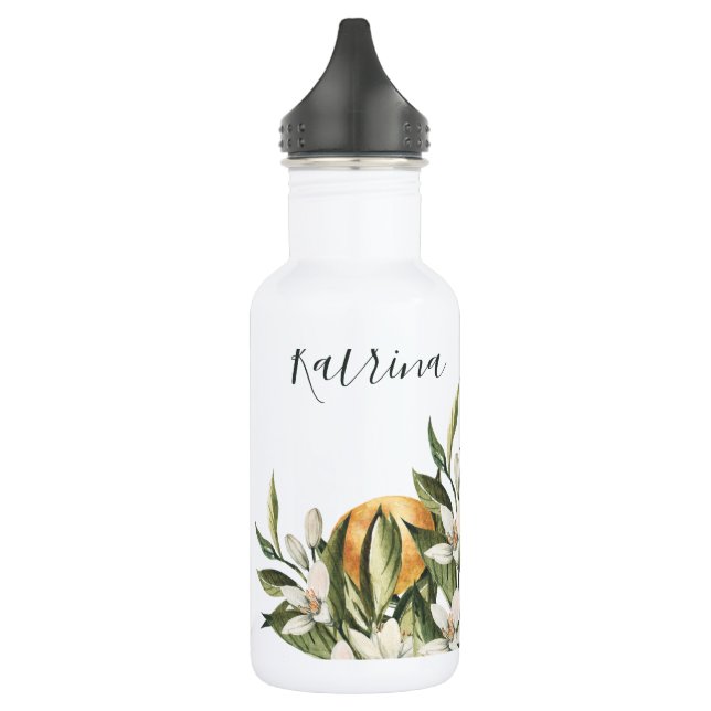 Botella De Agua Naranjal Citrus Botánico (Izquierda)