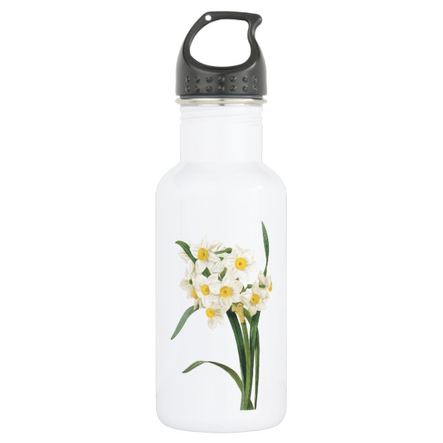 Botella De Agua narcissus (Narcissus tazetta) por Redouté (Anverso)
