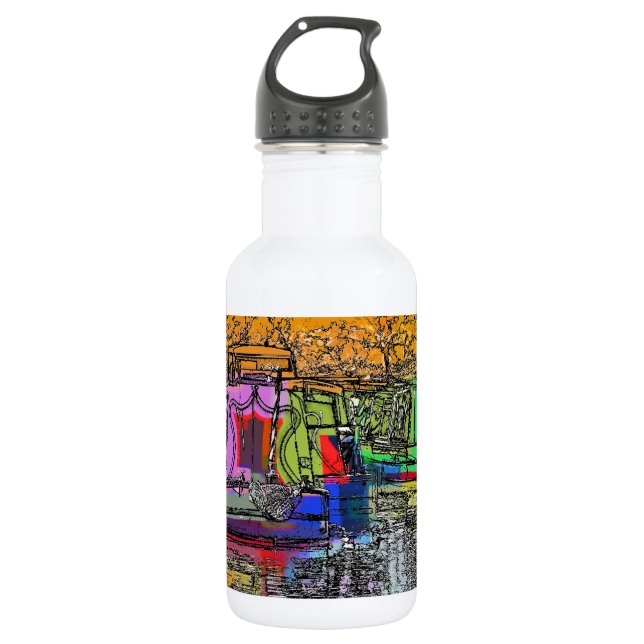 BOTELLA DE AGUA NARROWBOATS (Anverso)