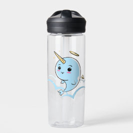 Botella De Agua Narwhal Angel Cutie