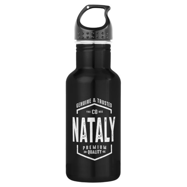 Botella De Agua Natialy Personalized Name Birthday Gift (Anverso)