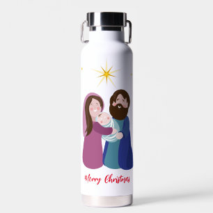 Botella De Agua Natividad de los navidades