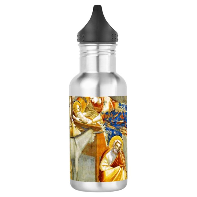 Botella De Agua Natividad Nacimiento de Jesús (Izquierda)