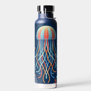 Botella De Agua náutica/playa/medusas costeras