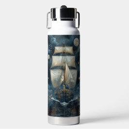 Botella De Agua Nautical Dream Ship Thor Water Bottle