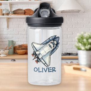 Botella De Agua Nave Espacial de Dibujos Animados Personalizada
