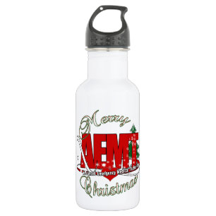 Botella De Agua NAVIDADES AEMT Advanced Emergency Medical Tech