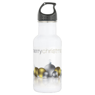 Botella De Agua Navidades bauble